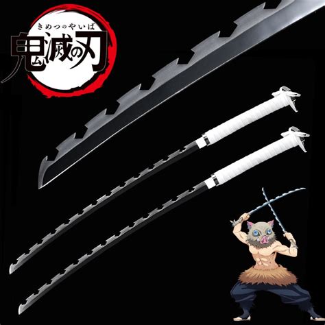 Buy Inosuke Hashibira - Demon Slayer Replica Katana Sword Online – BladesPro US