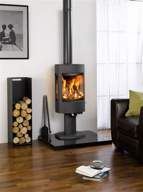 Dovre Astroline 4 Wood Burning Stove. Contemporary design combined with the very… | Modern wood ...