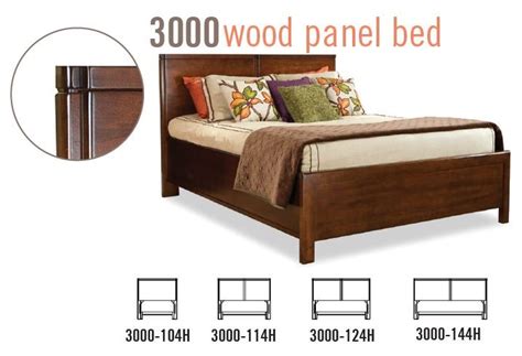 King Wood Panel Headboard | Durham Furniture