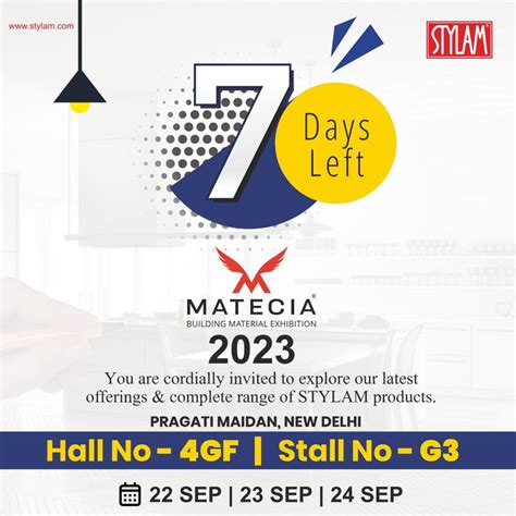 Explore Our Latest STYLAM Products at MATECIA Exhibition 2023