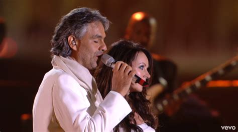 Andrea Bocelli and Sarah Brightman Give Enchanting Performance of 'It's Time To Say Goodbye ...