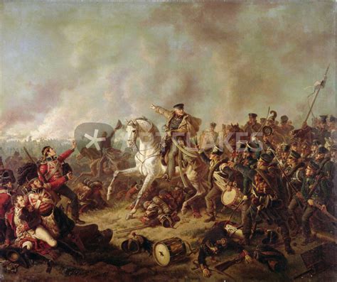 "The Battle of Waterloo" Picture art prints and posters by Friedrich ...