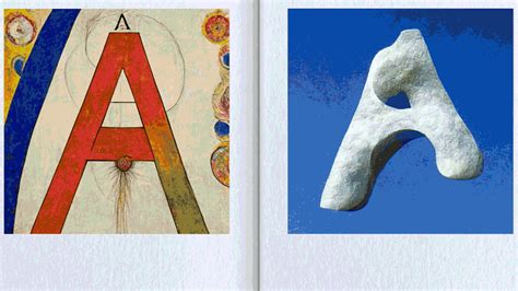 These alphabets were 'designed' by artists like Basquiat, Matisse, and