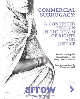 commercial surrogacy: a contested terrain in the realm of rights and justice - ARROW