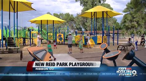 New playground now open at Reid Park