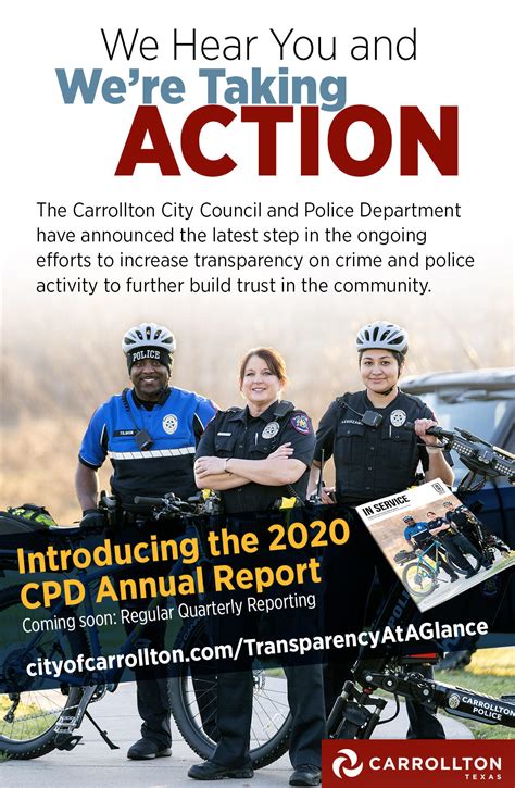 Introducing the Carrollton Police Department 2020 Annual Report ...