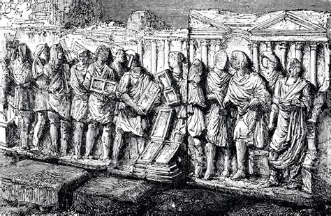 Ancient Rome Vote Of The Romans Stock Illustration - Download Image Now - Voting, Ancient Rome ...