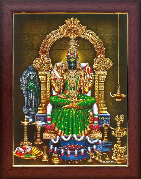 Buy Garuda Photos - Goddess Sri Kanchi Kamakshi Photo Frame; Kanchi ...