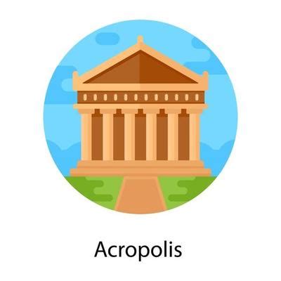 Acropolis Vector Art, Icons, and Graphics for Free Download