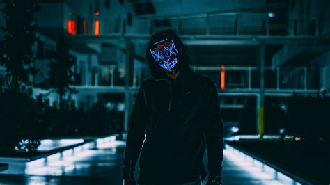 Mask Boy Wallpaper 4k