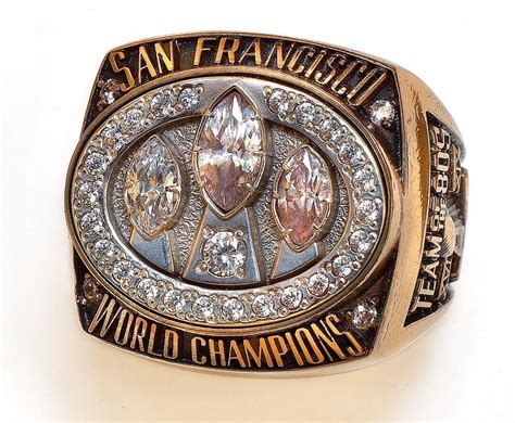 Super Bowl XXIII — San Francisco 49ers | Super bowl rings, Football ...