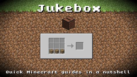 Minecraft - Jukebox! Recipe, Item ID, Information! *Up to date!* - YouTube