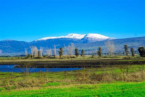 Highest Mountains In Israel - WorldAtlas.com