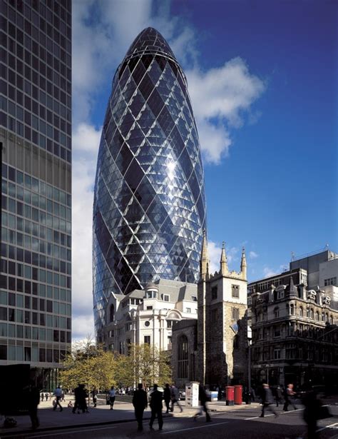 30 St Mary Axe Tower / Foster + Partners | ArchDaily