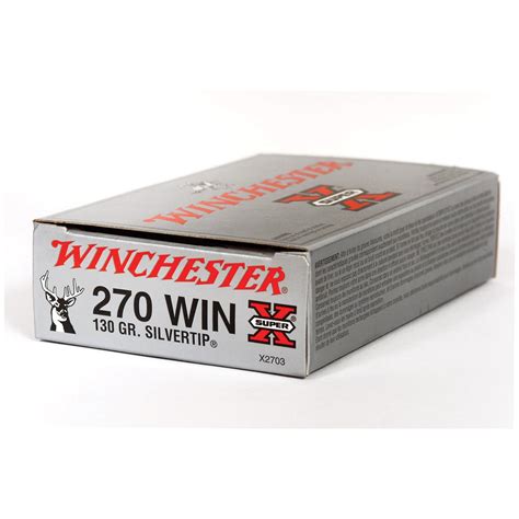 Winchester® Super-X® Silvertip® .30-30 Win. 150 Grain Silver tip 20 ...