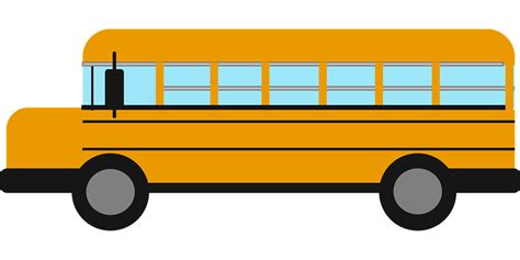 Graphic Bus School · Free vector graphic on Pixabay