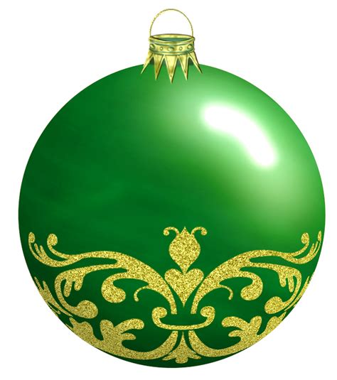 Glitter Christmas Bauble PNG Clipart - PNG Mart