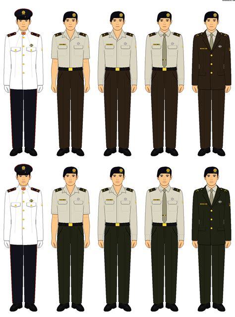 Singapore Army - Various Dress Orders (Officer) by HonourableArthur on DeviantArt