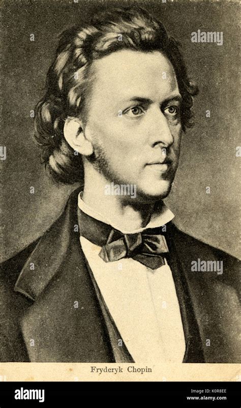 Frédéric Chopin Polish composer (1810-1849 Stock Photo - Alamy