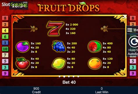 Fruit Drops Slot - Free Demo & Game Review | Oct 2024