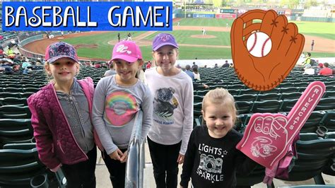 KIDS FIRST BASEBALL GAME | FAMILY FUN! - YouTube