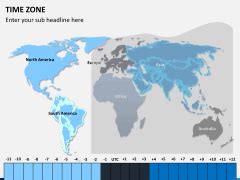 Time Zones PowerPoint and Google Slides Template - PPT Slides