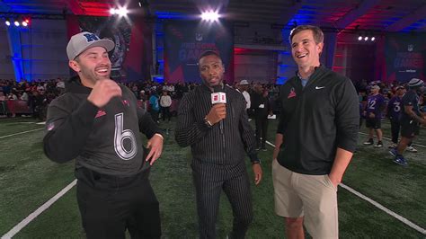 QB Baker Mayfield Talks Pro Bowl Passing Challenge Win with Eli Manning