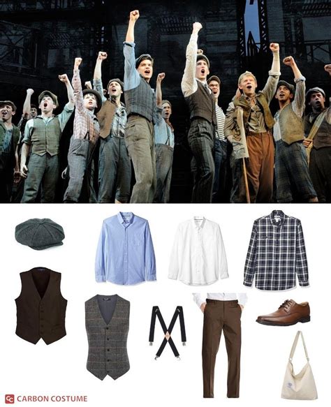 Newsies Costume | Carbon Costume | DIY Dress-Up Guides for Cosplay & Halloween