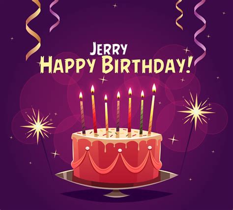 Happy Birthday Jerry pictures congratulations.