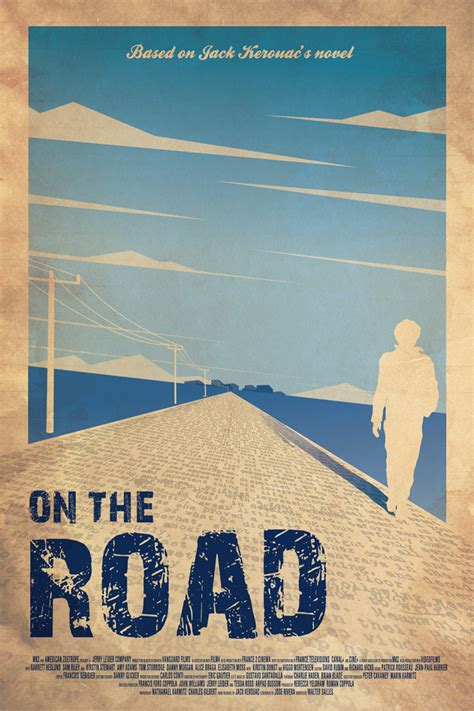 Alternative Movie Poster for On the Road by Ollie Boyd