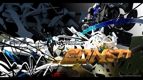 Graffiti 3D wallpaper | Wallpup.com