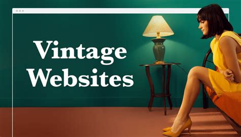 Best Vintage Designer Websites 50+ Beautiful Vintage & Retro Web ...