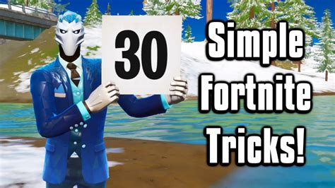 30 Simple Tips & Tricks Everyone Must Know! (Fortnite Chapter 3) - YouTube