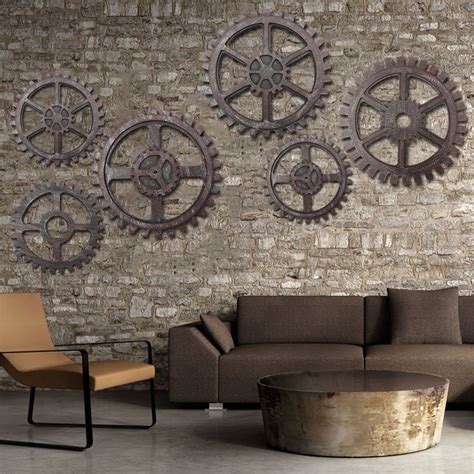 12 Easy Industrial Wall Decorations To Accent Your Industrial Decorating Project industrial_Wall ...