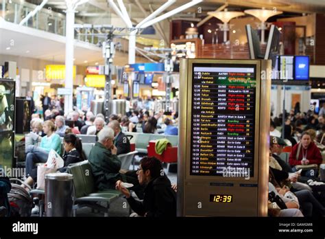 Generic picture of the departure concourse in Terminal 1 at Heathrow Airport. PRESS ASSOCIATION ...