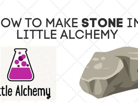 A Step-by-Step Guide On How To Make Stone In Little Alchemy 1 - The Hake