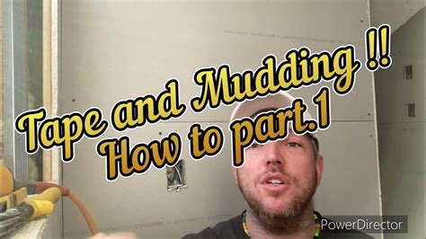 Taping and Mudding tips !! Part 1 - YouTube