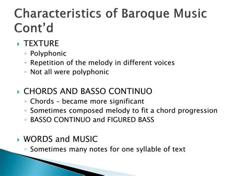 PPT - Baroque Music (1600 – 1750) PowerPoint Presentation, free download - ID:2045468