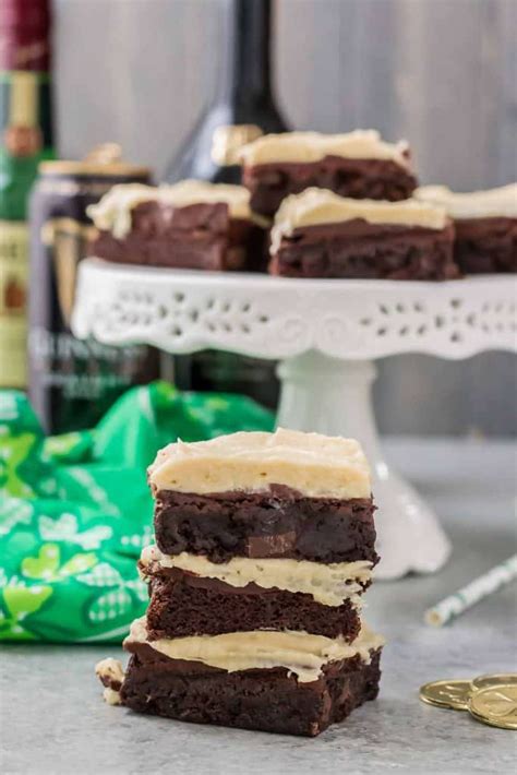 Irish Car Bomb Brownies