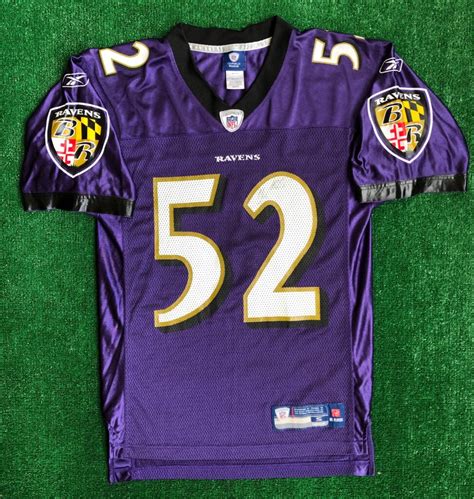 00’s Ray Lewis Baltimore Ravens Reebok NFL Jersey Size Small – Rare VNTG