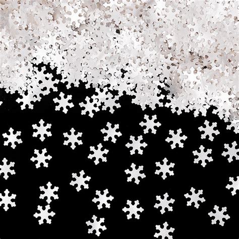 White Glitter Snowflakes - Soya Free Sugar Free Edible Cake Decoration – Quality Sprinkles (UK) Ltd