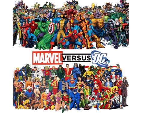 Can You Cast Your Votes for Marvel Versus DC Character Counterparts? (Part 1) – Virily