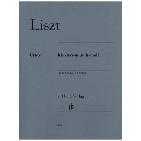 Liszt, Franz - Sonata in B minor Softcover Piano Solo | Evergreen Workshop