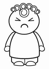 Coloring Page angry  Free Printables Img 28004 sketch template