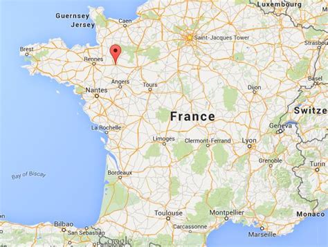 Where is Laval on map France - World Easy Guides