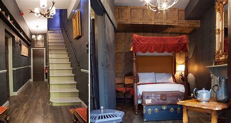 Harry Potter Fans Will Love This Awesome Hogwarts-Themed Hotel Room