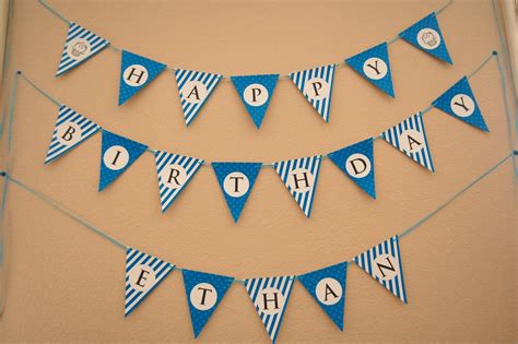 Free Printable - HAPPY BIRTHDAY Bunting Banner Free Happy Birthday, Happy Birthday Banner ...