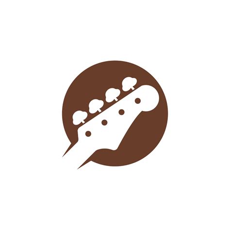 bass guitar logo icon design vector 19199051 Vector Art at Vecteezy