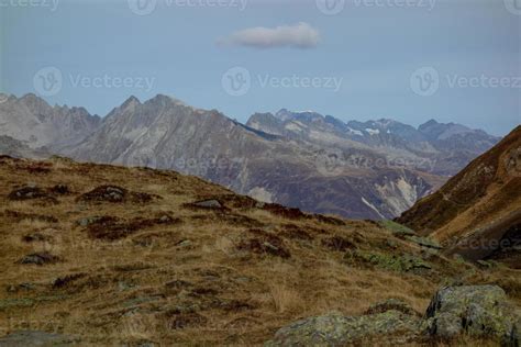 hiking in the swiss alps 10172602 Stock Photo at Vecteezy