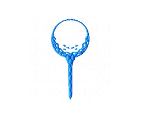 Golf Ball Machine Embroidery Design. - Etsy